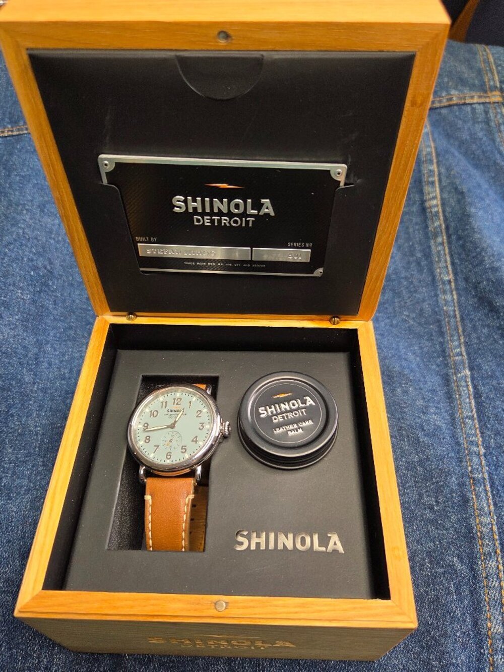Shinola - Men's Runwell Argonite 1069 41mm Watch - NWT